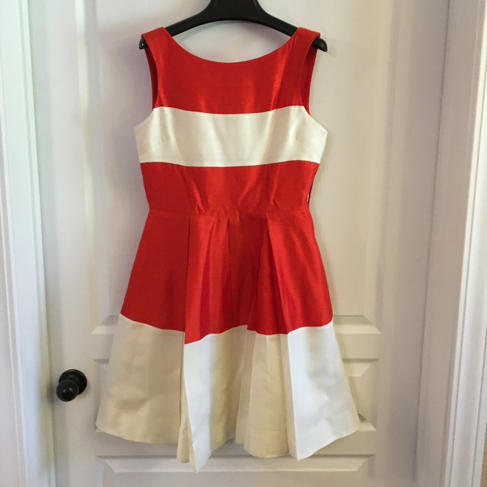 Kate Spade Red and White Dress